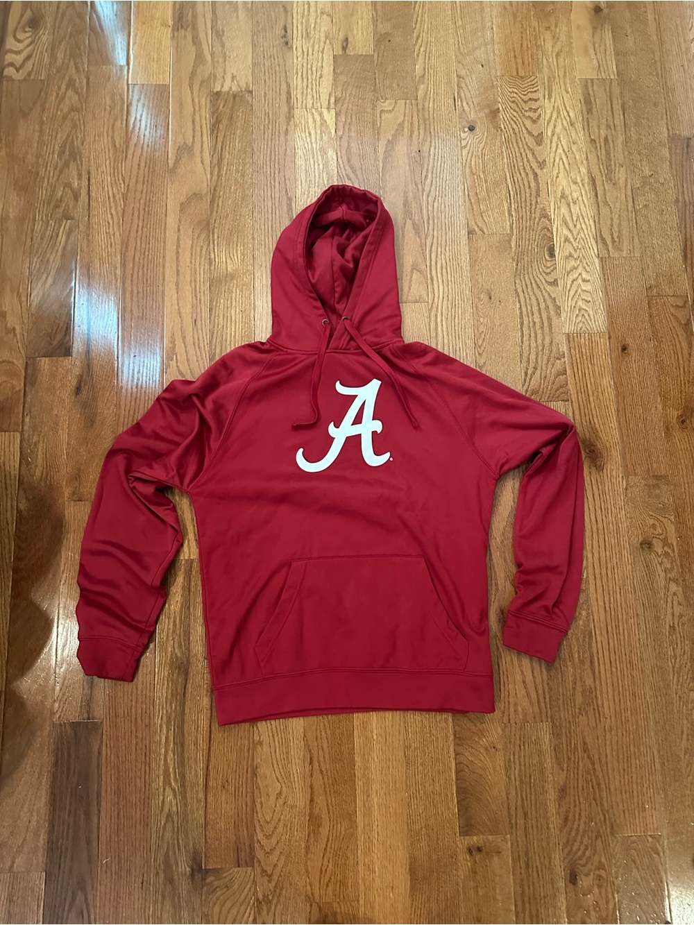 red stadium athletics university of alabama script A hoodie size medium